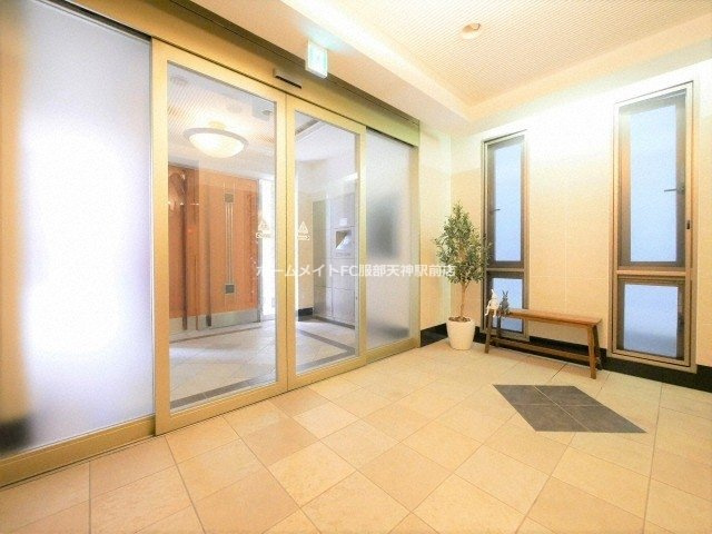 アクアプレイス東天満のロビー