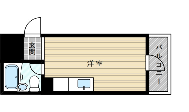 マンション西