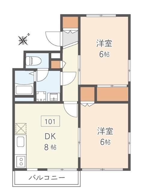 サクラハイムの間取り