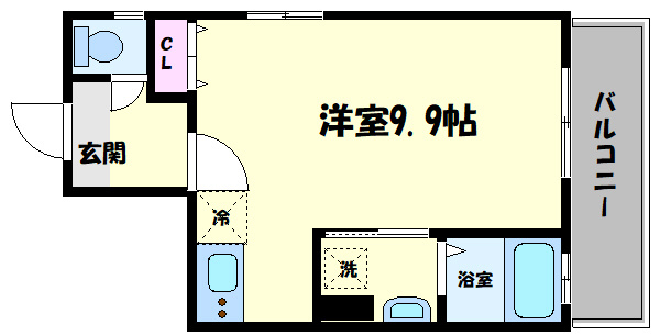 ラシーヌ阿倍野の間取り|ラシーヌ阿倍野　間取り