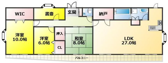 MACSビルの間取り