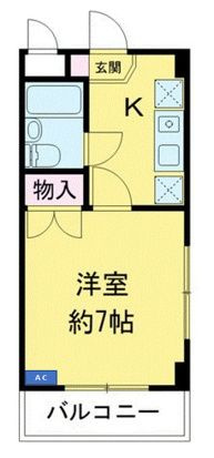 田端シティークレストの間取り