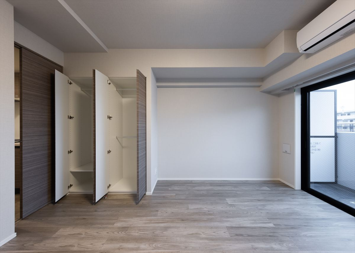 DIPS東十条駅前RESIDENCEの収納|収納スペース豊富です