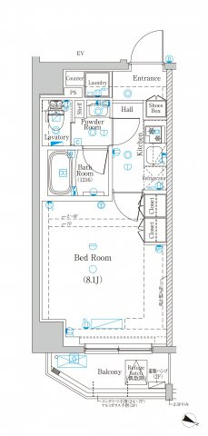 DIPS東十条駅前RESIDENCEの間取り