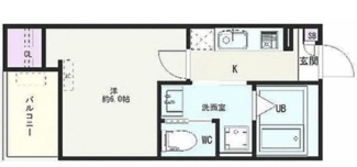 【間取り】 | Ｊａｃｋ　ｋｏｆｕｋａｓａｋｕⅠ | 間取りです。