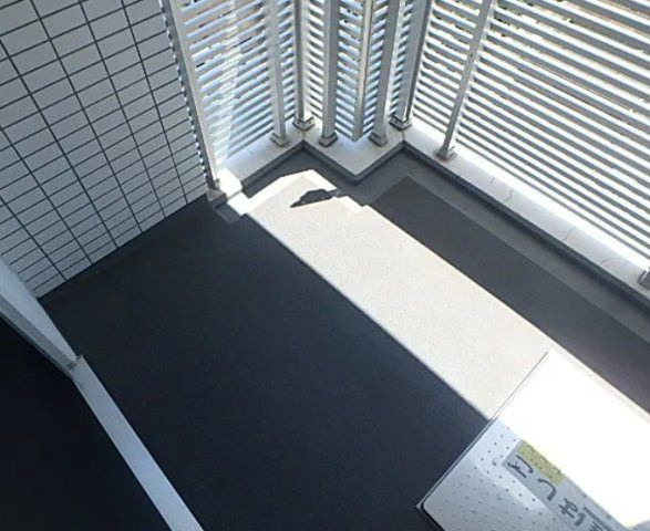 ウィスティリアときわ台のバルコニー