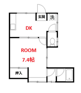 【間取り】 | 鈴野アパート