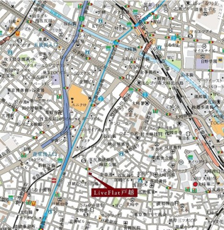 【地図】 | LiveFlat戸越