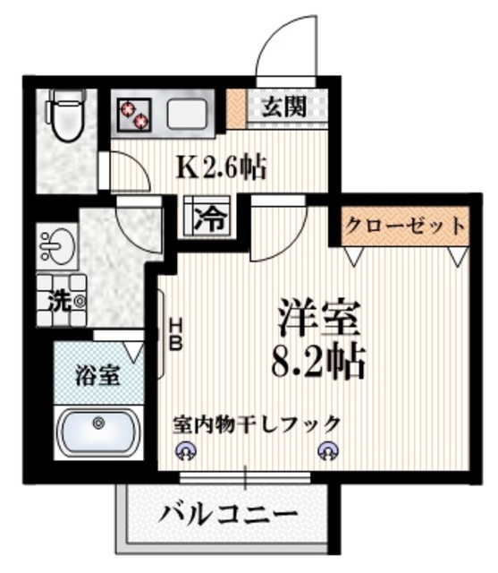 ステラ江戸川橋の間取り|★独立角部屋★　★隣室がありません★