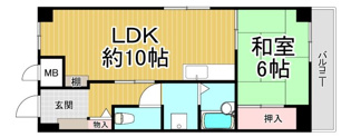 宝和マンションの間取り