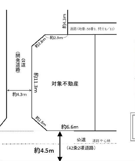【区画図】 | 中古戸建　北本市中丸3丁目
