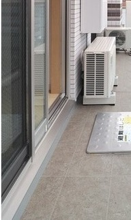 リバーレ浅草駒形のバルコニー