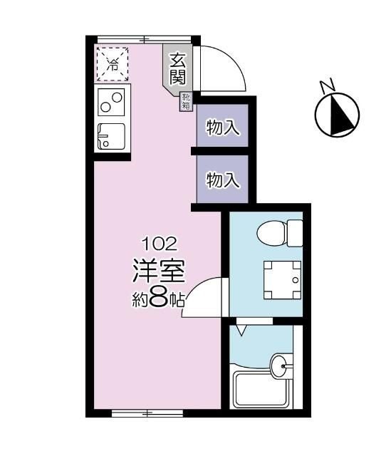 ラビアン志村の間取り