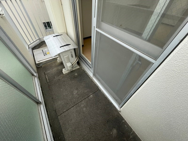 神戸市東灘区森南町３丁目の賃貸マンションのバルコニー