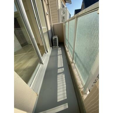神戸市灘区桜ケ丘町の賃貸マンションのバルコニー