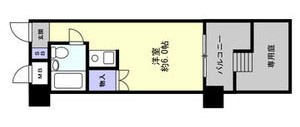 神戸市灘区城内通４丁目の賃貸マンションの間取り