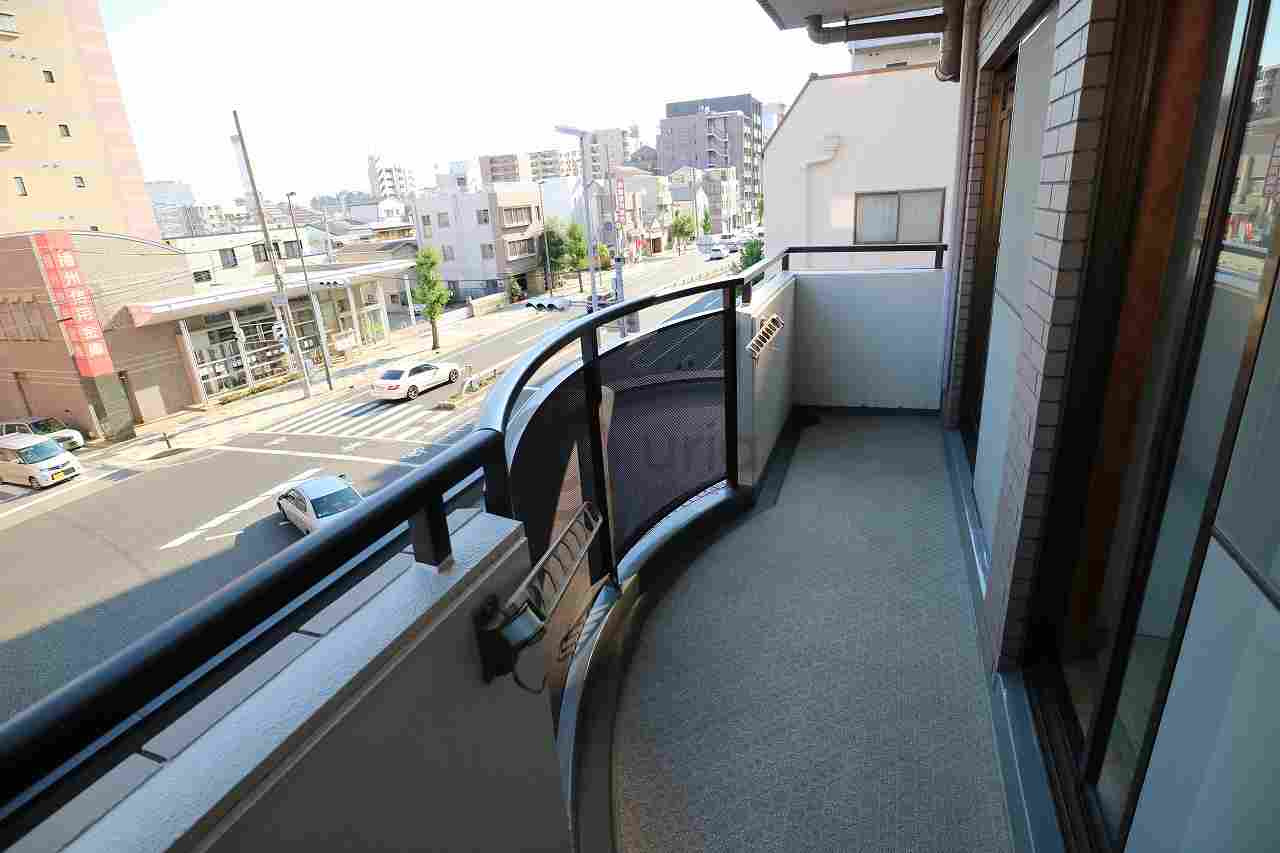 六甲パークランドのバルコニー