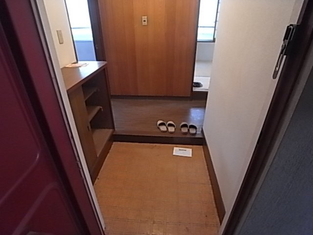 芦屋市精道町の賃貸マンションの玄関