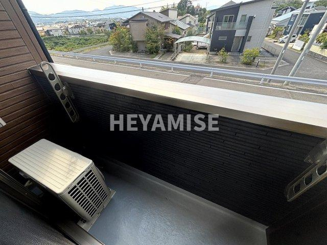 ヴィオラ西栄田町のバルコニー