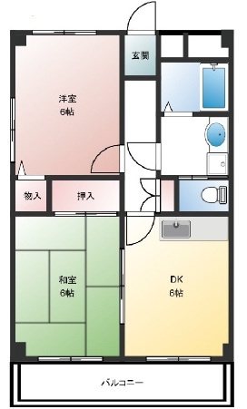 サンパレス六甲の間取り
