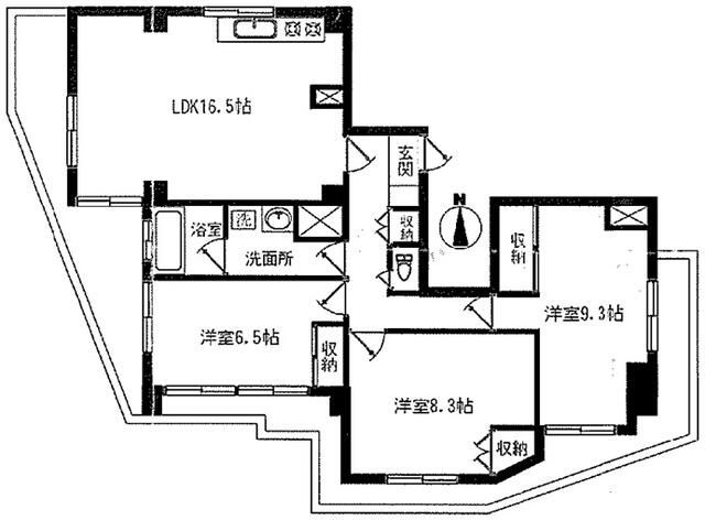 【間取り】 | 神田セントラルプラザ