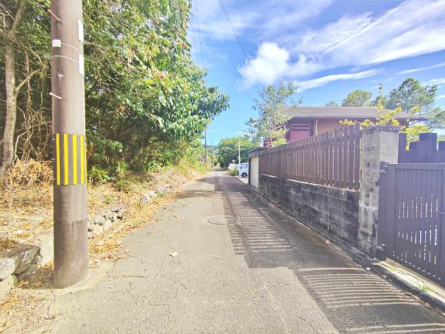 土地　日高郡印南町の前面道路含む現地写真
