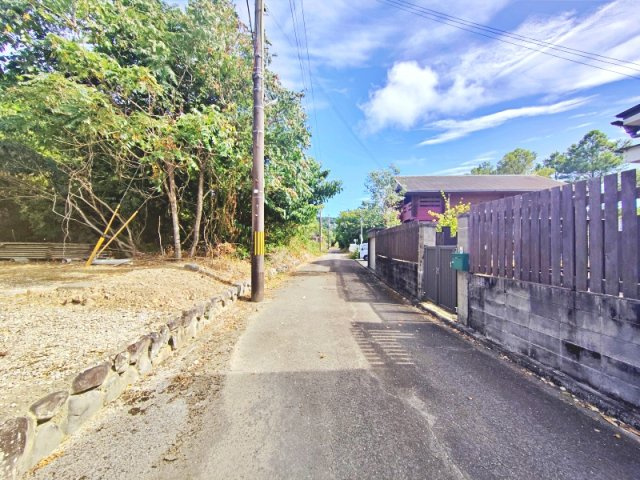 土地　日高郡印南町の前面道路含む現地写真