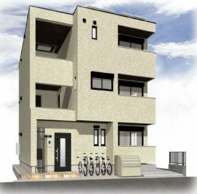 【外観】 | ルミエール川崎新町 | 外観パース