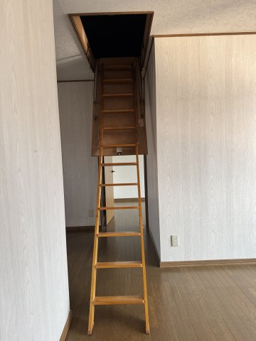 興津５丁目　売家の収納|屋根断熱の為2Fの天井裏は全てを納戸に出来ます。