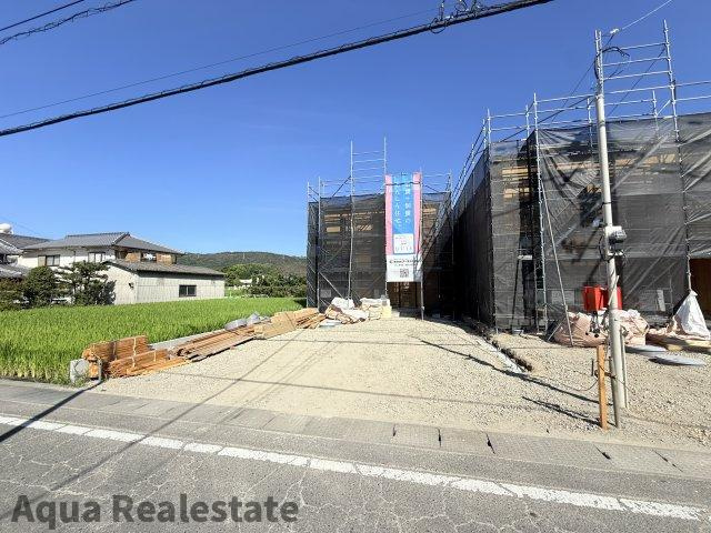 高松市鶴市町の新築一戸建の前面道路含む現地写真|前面道路含む現地写真です