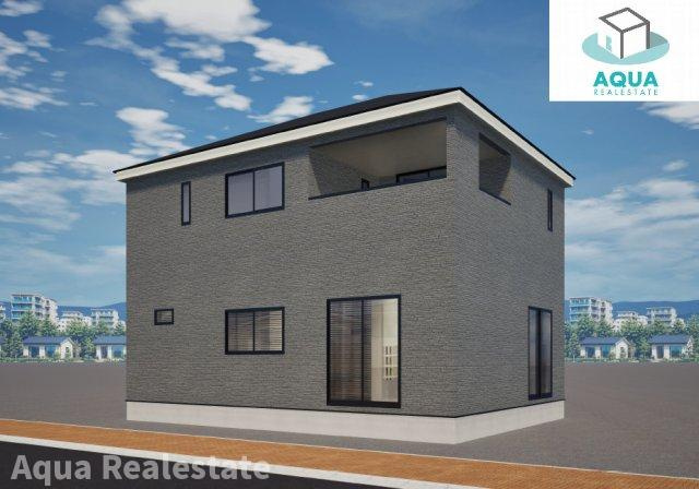 高松市鶴市町の新築一戸建の前面道路含む現地写真|前面道路含む現地写真です