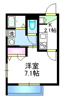 スカイパレスの間取り|★角部屋２面採光★