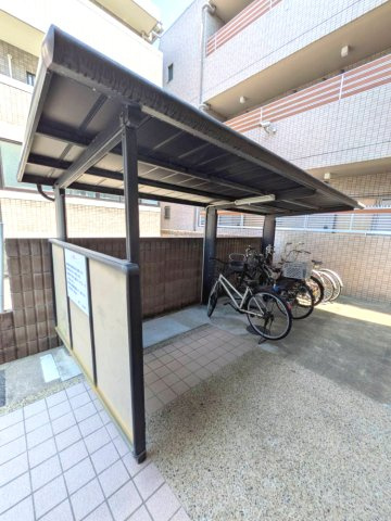 昭南館Ⅰのその他共用部分|駐輪スペースです