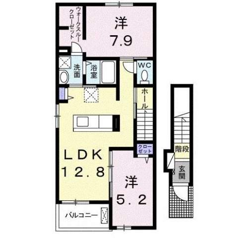 【間取り】 | ドリームサイド光　Ⅱ