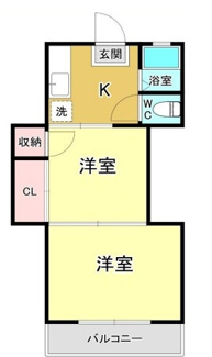 【間取り】 | 赤羽玉川ビル | 間取りです。