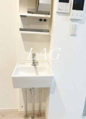 【洗面所】 | アレイ町屋 | 洗面台です。