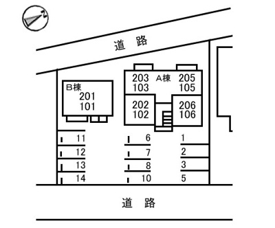 【区画図】 | グリーンビューMJA棟