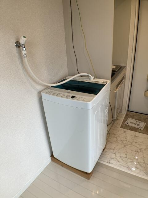 洗濯機は残置物