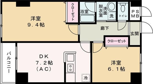 ネクサス立石の間取り|間取りです。