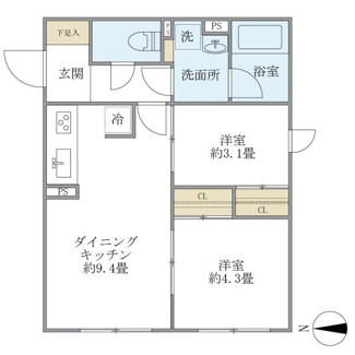 【間取り】 | Ｄ’ｓ　ＶＡＲＩＥ練馬レジデンス
