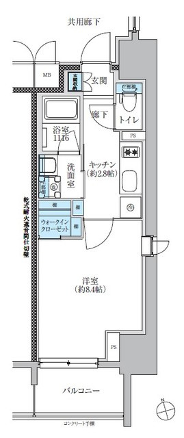 ＴＥＮＡＳ池下（テナス池下）の間取り