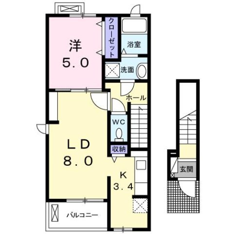 スパシーバの間取り
