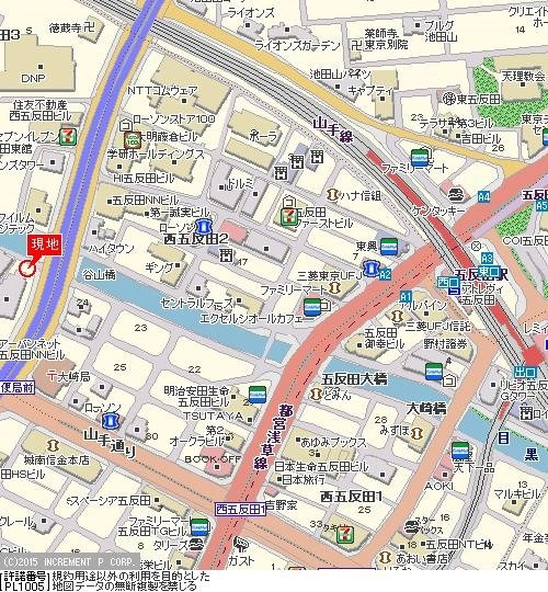 【地図】 | プレール目黒リバーサイド
