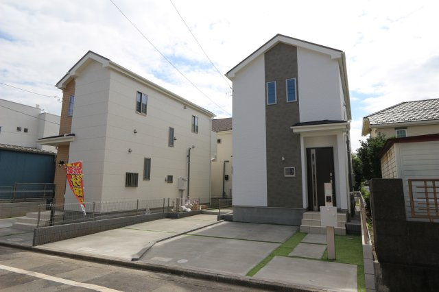 【Heartfull Town】小平市学園東町２丁目21番　新規３棟の外観|保育園・小学校・中学校まで徒歩10分圏内！子育て世帯も安心。