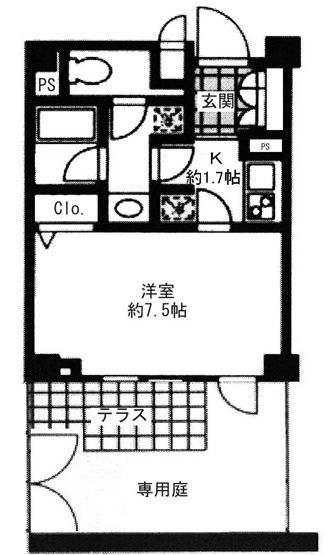 【間取り】 | プライムアーバン用賀 | 間取り