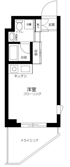 セントパレス鷺沼の間取り