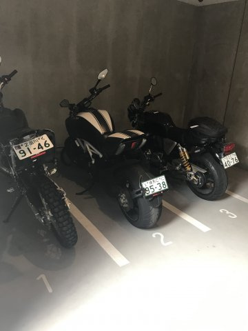パークアクシス蔵前の駐車場