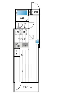 【間取り】 | アレイ町屋 | 間取りです。