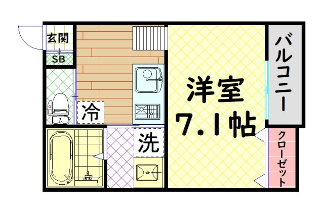 【間取り】 | Ｌｕｘｅ浜寺B棟