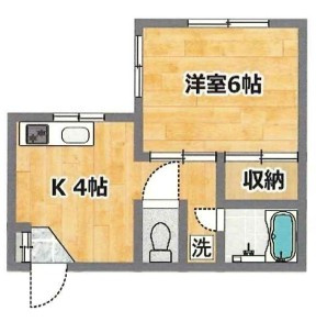 【間取り】 | 若林ビル | 間取りです。